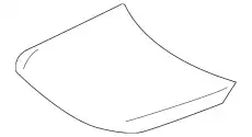 MOTORHAUBE 177 880 18 00 MB