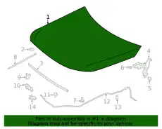 MOTORHAUBE 177 880 18 00 MB