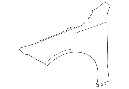 Крыло MB 177 881 06 00