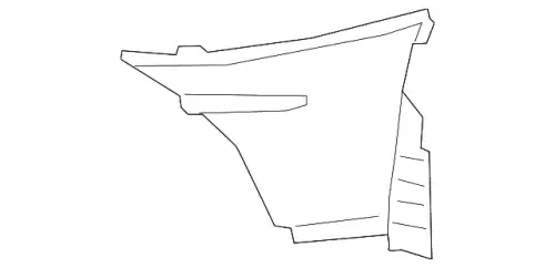 Vent Panel !Left Inner \19>22 MB A 220 2.0L L4 177 885 38 03