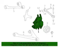 WHEEL CARRIER 1903504301 MB