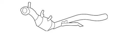 EXHAUST PIPE 221490641980 MB