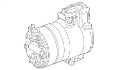 A/C Compressor ! \14>17 MB B 250e Electric 003 230 51 11 80