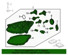 Фара MB 2218205939