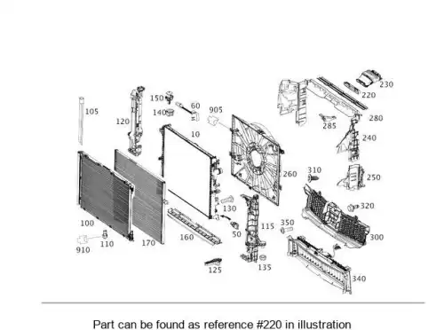 COVER FOR AIR INTAKE 2225050100 MB