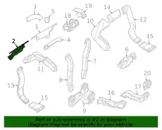 DEFROSTER DUCT 4638300855 MB