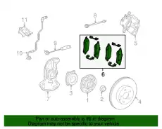 Тормозные колодки дисковые MB 007 420 89 20