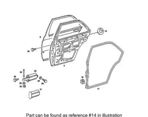 Fastener Kit ! \MB 201 720 00 14