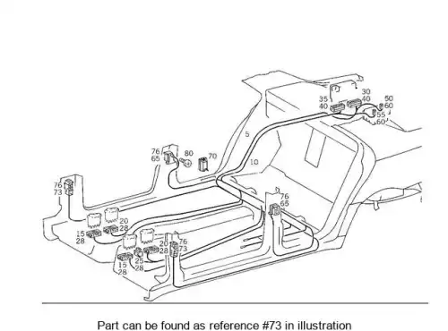 Plug Housing ! \MB 031 545 59 28