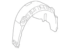 Подкрылок MB 231 690 13 30