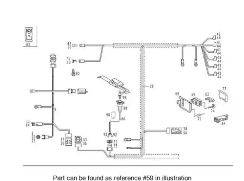 PLUG SOCKET 2028200049 MB