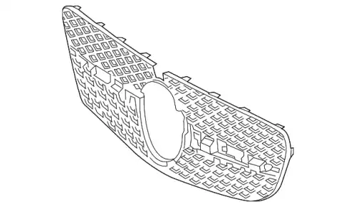 Grille Assembly ! \18>20 MB E 450 3.0L V6 238 888 04 00
