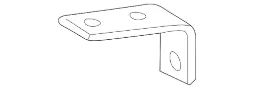 BRACKET,BUMPER,METAL 2028850212 MB