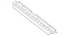 Решетка радиатора MB 099 500 49 00