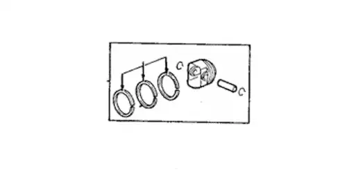 Piston ! \MB 103 030 20 19 54