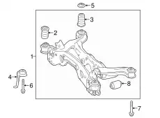 Front Mount !Left/Right \15>17 MB B 250e BATTERY EV (EV/BEV), Electric 242 351 02 00