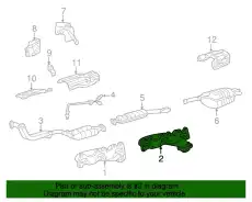 EXHAUST MANIFOLD 1041426901 MB