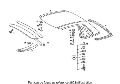 ROOF LOCK 1077950373 MB