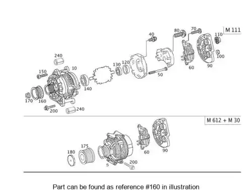 BELT PULLEY 111155051564 MB