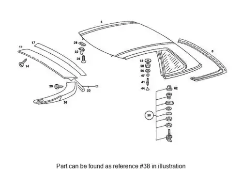 Кольцо уплотнительное автомобильное MB 111 776 80 97