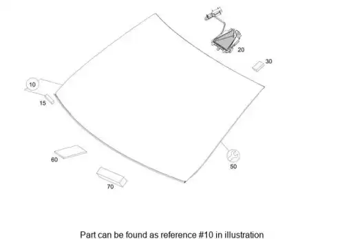 WINDSHIELD 2536705500 MB