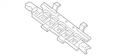 Mount Bracket ! \17>19 MB GLC 300 2.0L L4 253 885 88 01