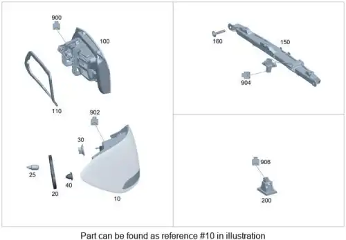 REAR LAMP COMBINATION 2539060600