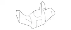 ORNAMENTAL MOLDING CLIP 2539910698 MB