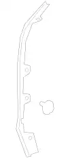 Уплотнитель двери MB 2577301201