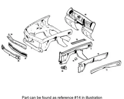 BRACKET,SHOCK ABSORB,METL 1136200931 MB