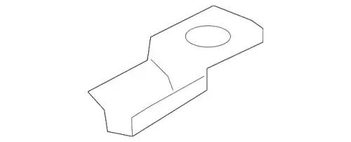 Radar Sensor Bracket !Left/Right \19>23 MB CLS 450 3.0L L6 257 885 97 00