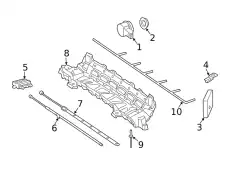 Sensor Bracket ! \19>23 MB CLS 450 3.0L L6 257 885 98 00