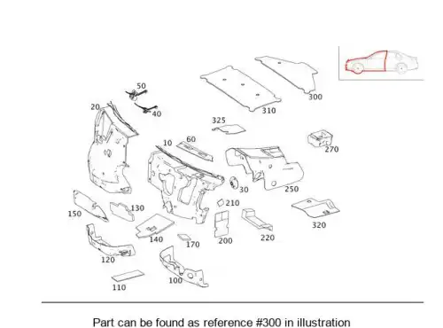 INSULATION BOW 2046821300 MB