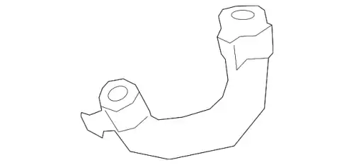 Engine Coolant Hose ! \14>23 MB GLB 250 2.0L L4 2702031582