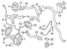 EXHAUST LINE 2711400408 MB