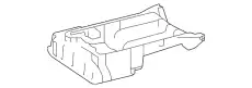 Engine Oil Pan !Upper \10>11 MB Sprinter 2500 3.0L V6 642 014 33 02