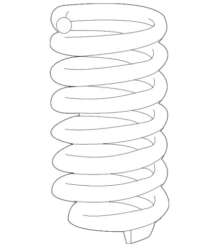 HELICAL SPRING 2053211304 MB