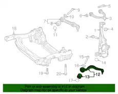 2053306206 STRUT ROD MB
