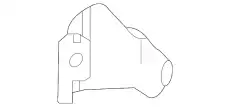 Fuel Tank Shield ! \18>23 MB E 450 3.0L L6 2054750046