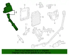 Ignition Coil ! \12>18 MB GLE 350 3.5L V6 276 906 52 00