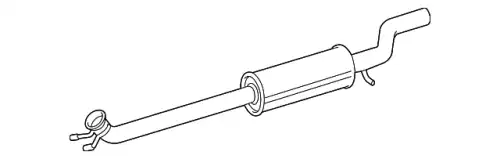 Intermediate Pipe ! \14>19 MB CLA 250 2.0L L4 117 490 20 81