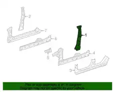 B-PILLAR 1176302900 MB
