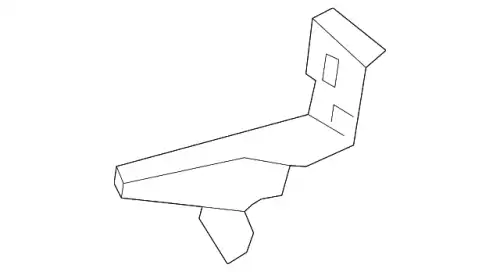 Bumper Holder !Right \MB 117 885 22 01