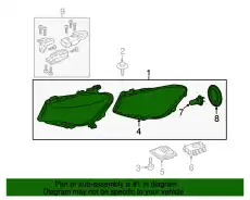 Фара MB 117 906 67 00