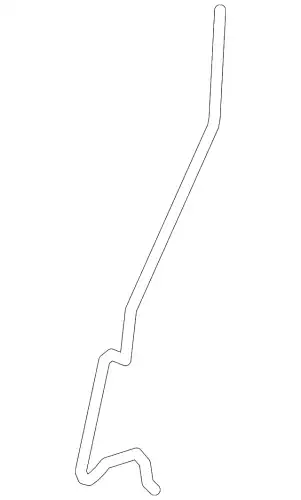 Lock Rod !Right \15>21 MB C 300 2.0L L4 2057230239