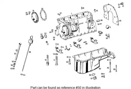 OIL PAN 1210101013 MB
