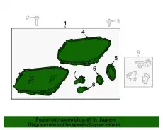 Фара MB 205 820 27 61