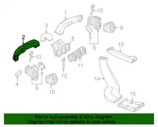 AIR DUCT 2058310700 MB