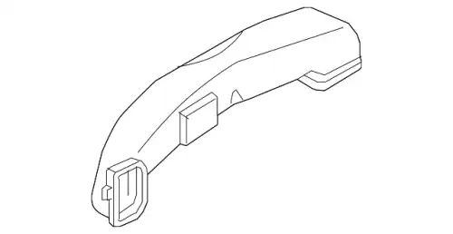 AIR DUCT 2058310700 MB
