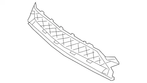 2058856204 BASIC MOUNTING FOR BUMPER MB
